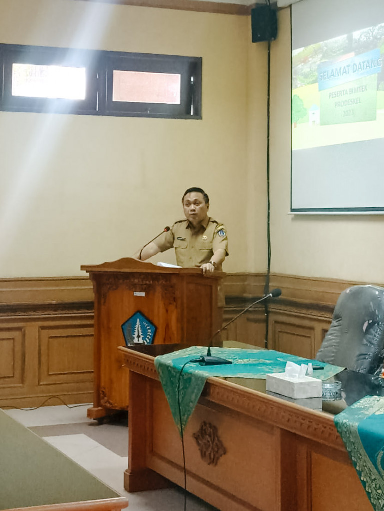 Bimbingan Teknis Penyusunan Profil Desa Gelombang I